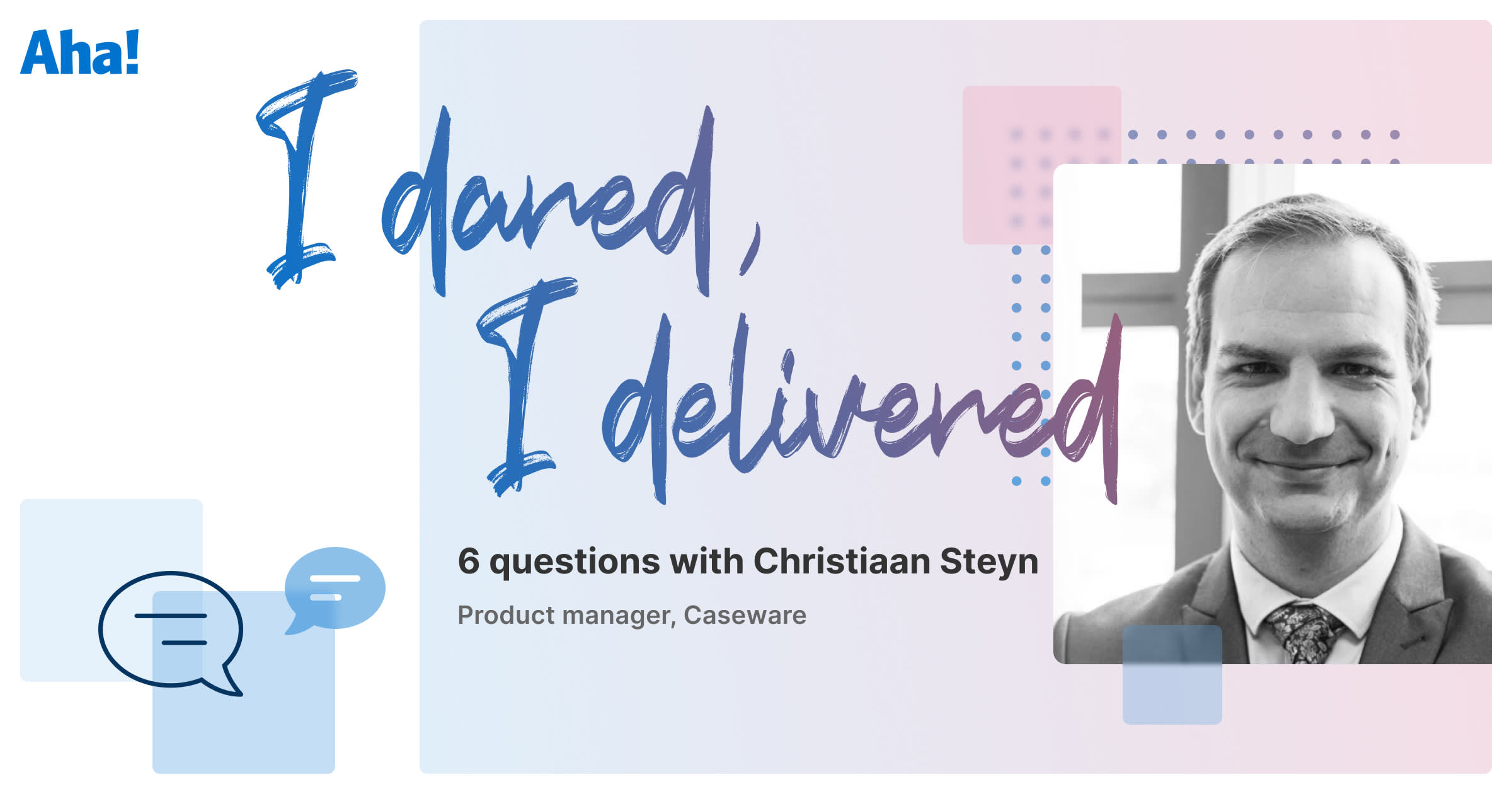 Product All-Star: 6 questions with Christiaan Steyn