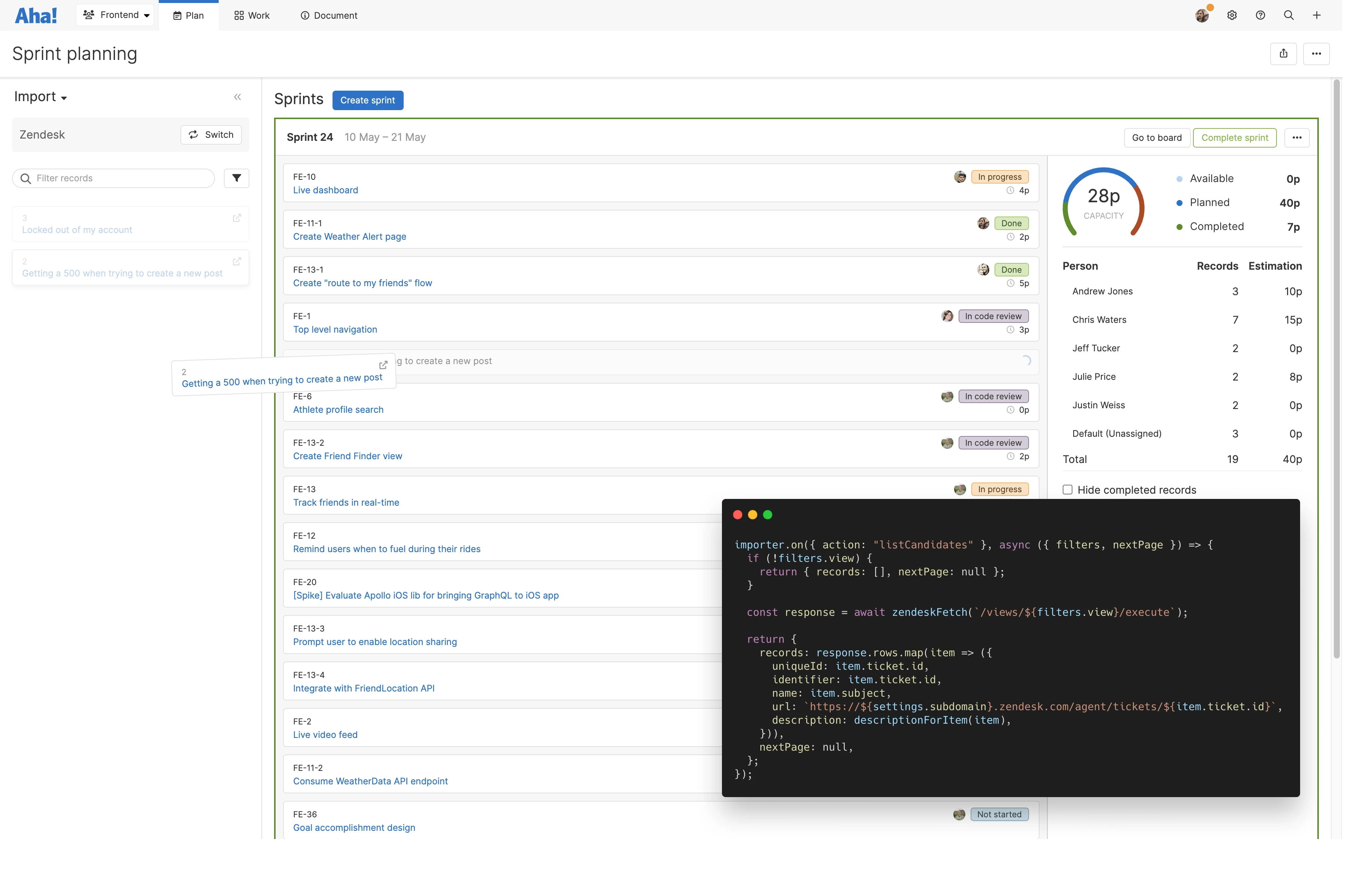 Create an importer extension