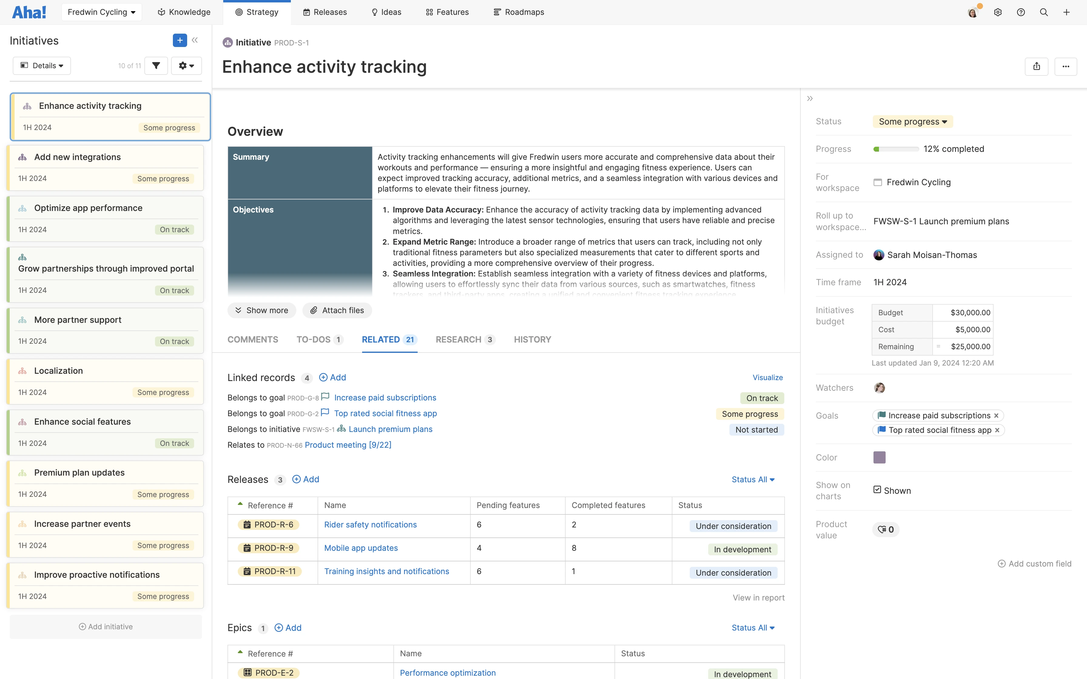 Related content image - How to set product initiatives