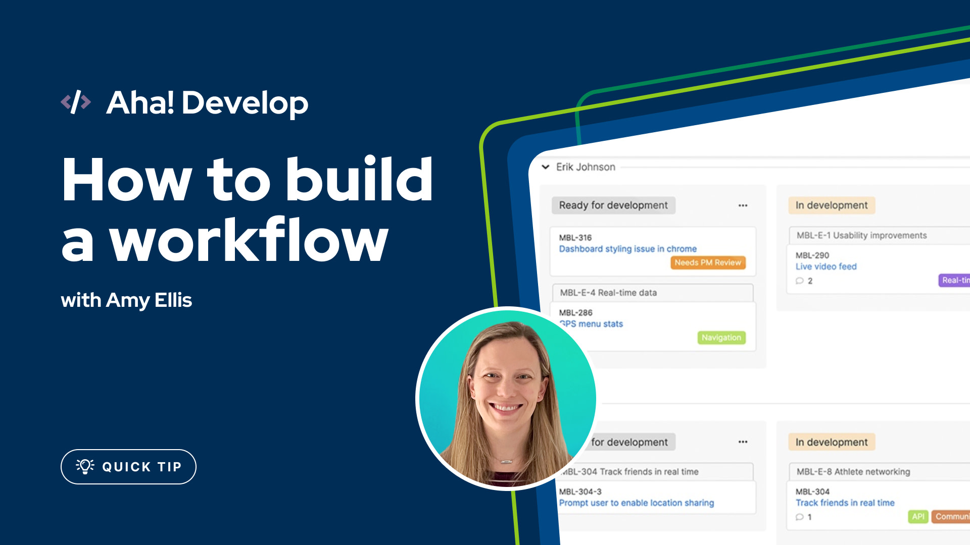 Thumbnail for Aha! Develop - how to build a workflow quick tips video