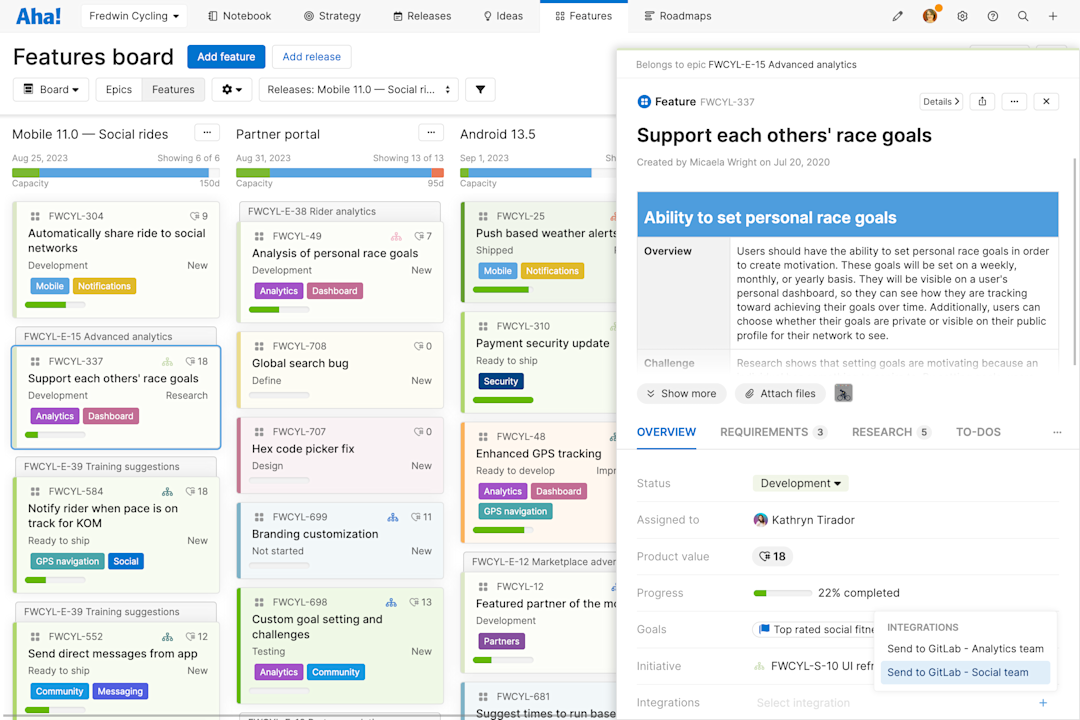 GitLab Roadmap Tool Integration