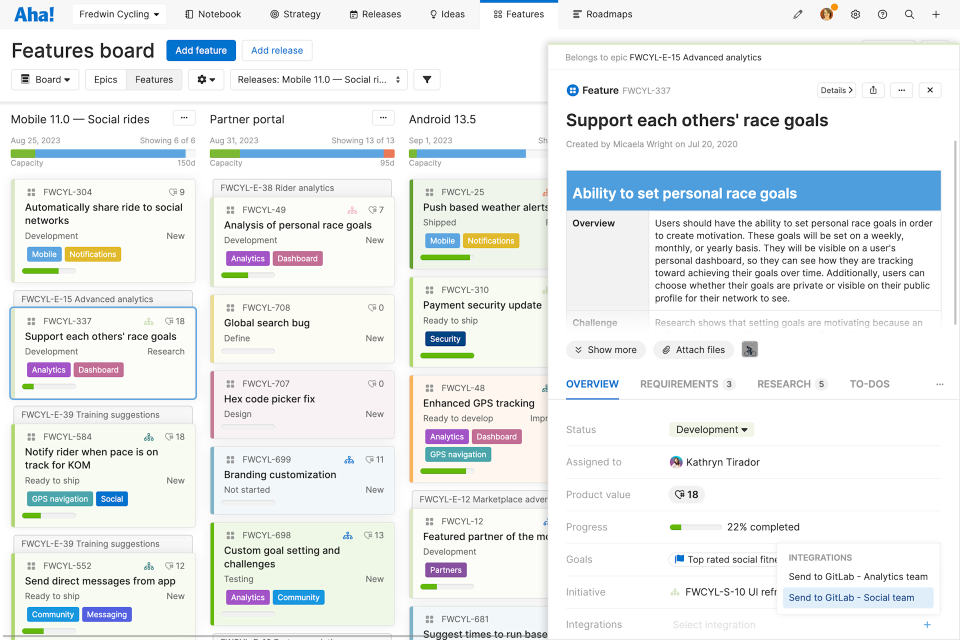 GitLab Roadmap Tool Integration