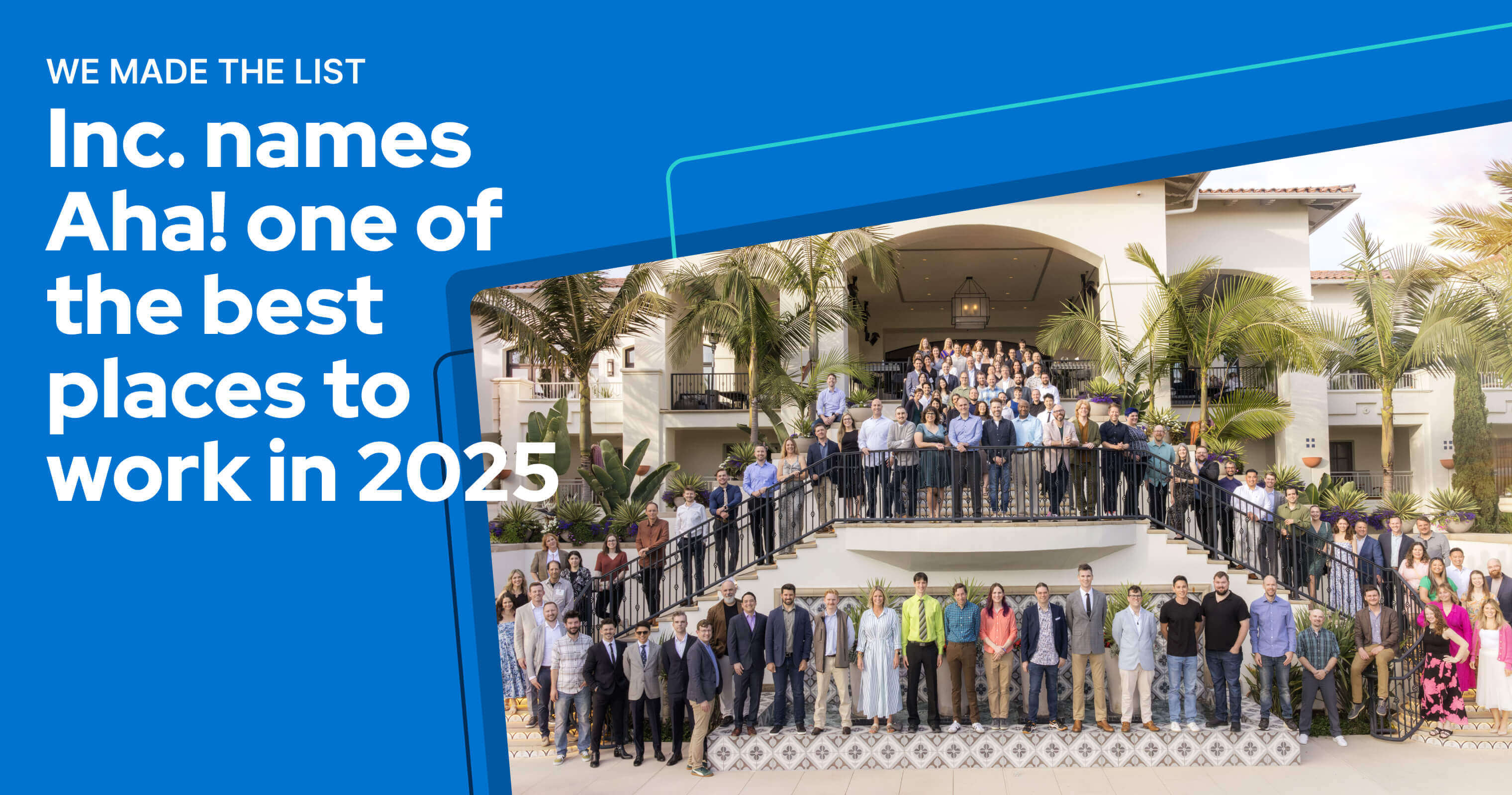 Inc. names Aha! one of the best places to work in 2025