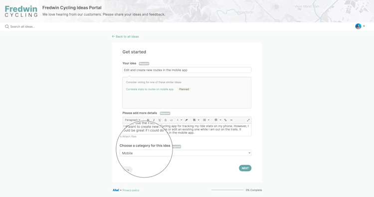 dynamic forms for idea submission