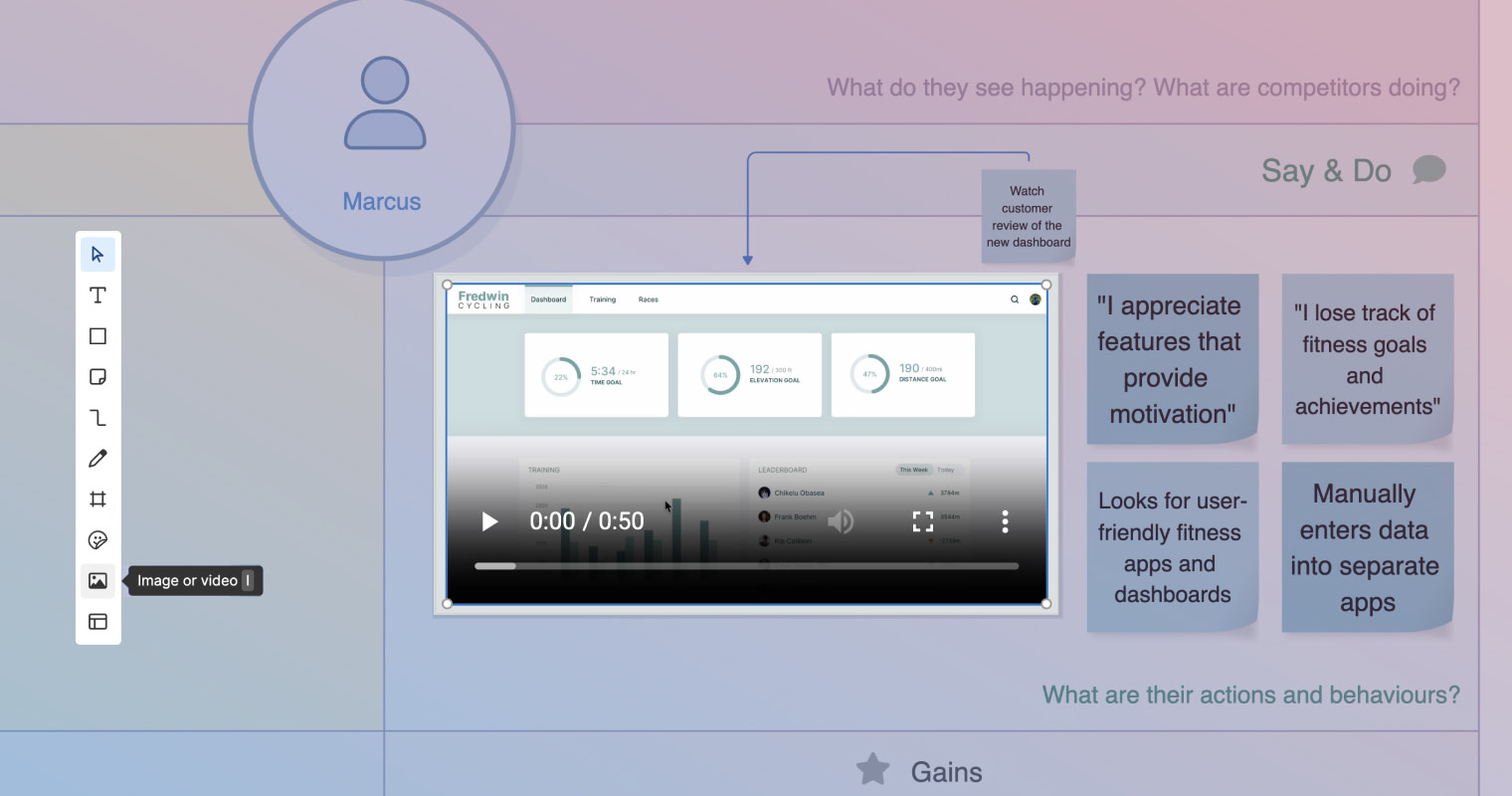 Add Videos and GIFs to Your Whiteboard 