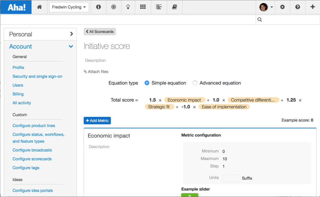 Blog - Just Launched! — Use Aha! to Create and Score Strategic Initiatives - inline image