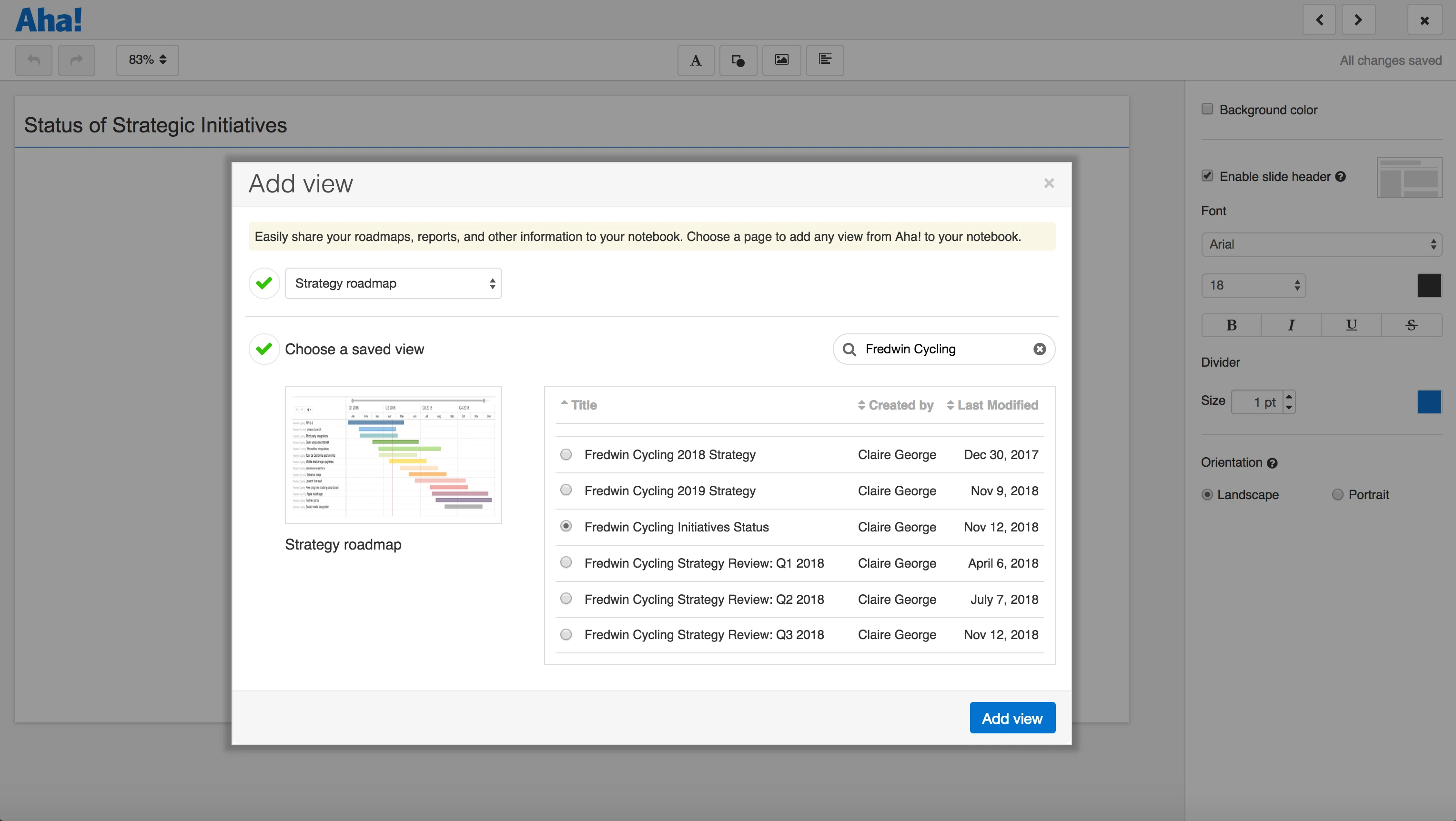 Blog - Just Launched! — Faster Way to Build Product Roadmap Presentations - inline image