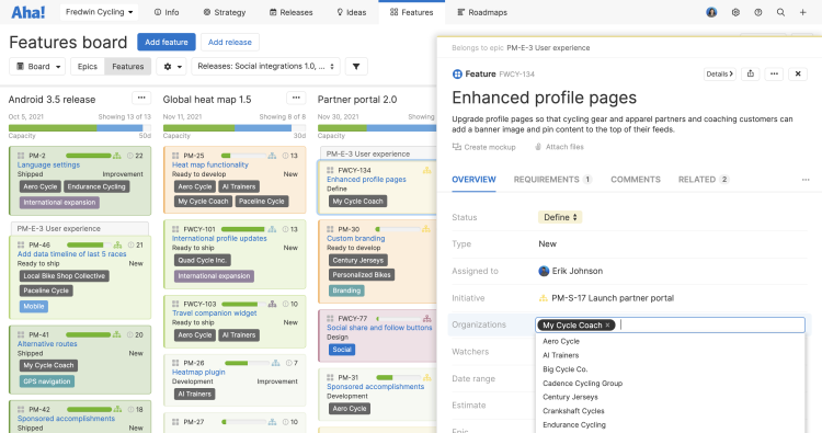 Track Key Customers and the Features They Requested