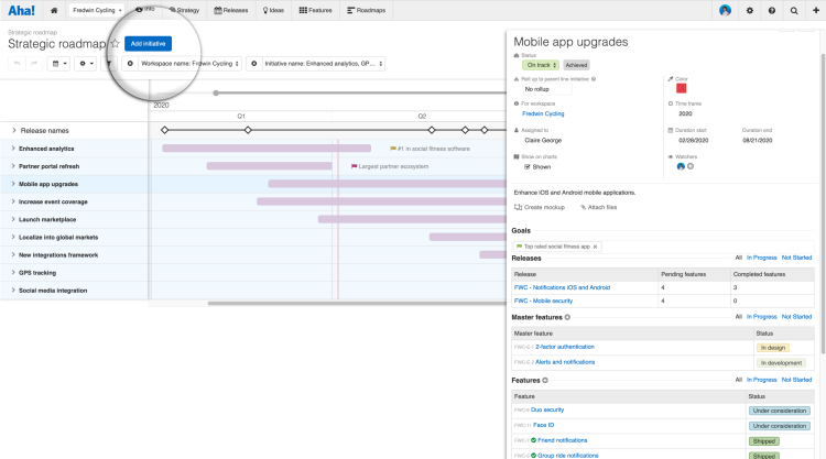 Blog - Just Launched! — Enhanced Strategic Roadmap With Features - inline image