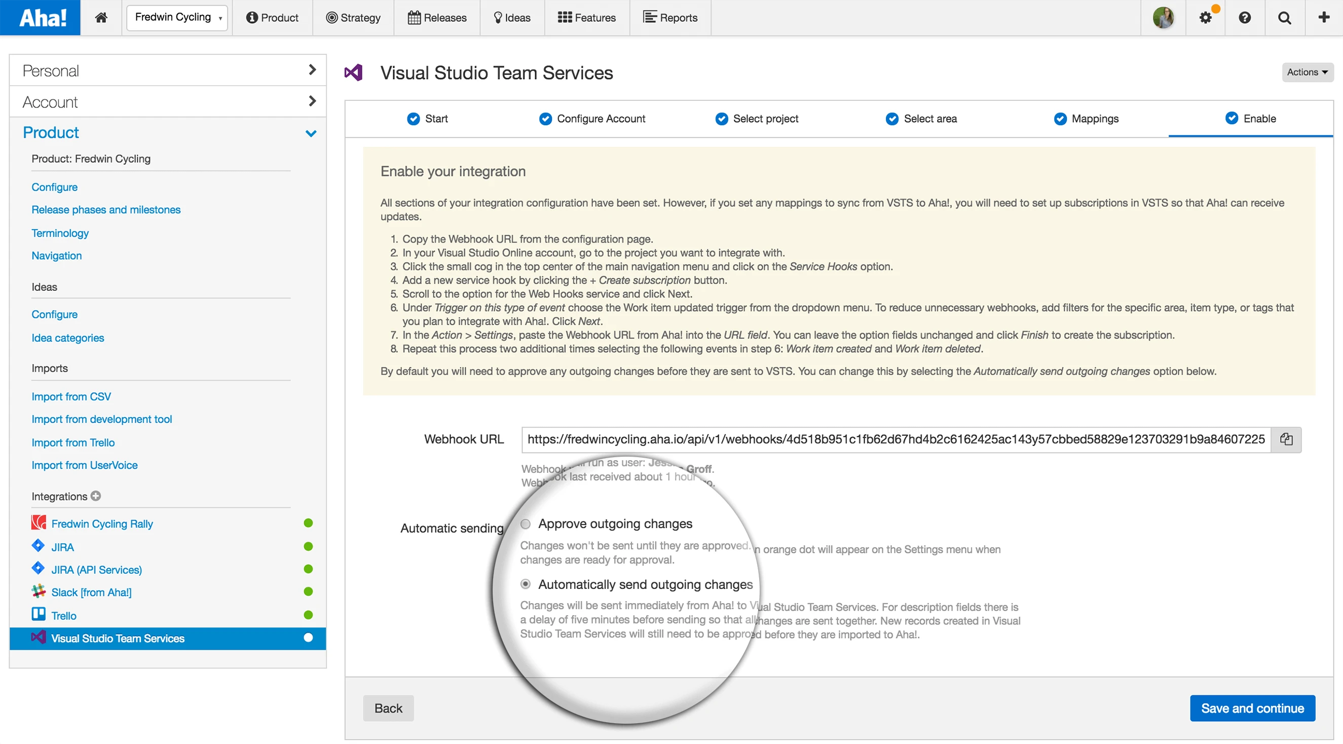 Blog - Just Launched! — Enhanced Aha! Integrations With Microsoft VSTS and TFS - inline image