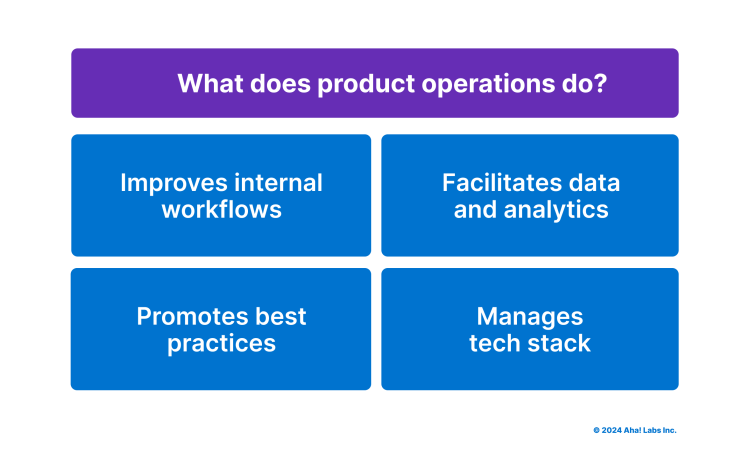 What does product operations do