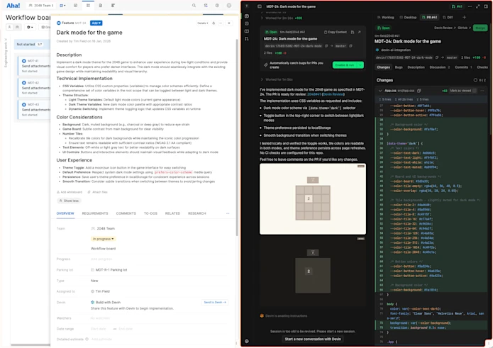 Devin Development Tool Integration