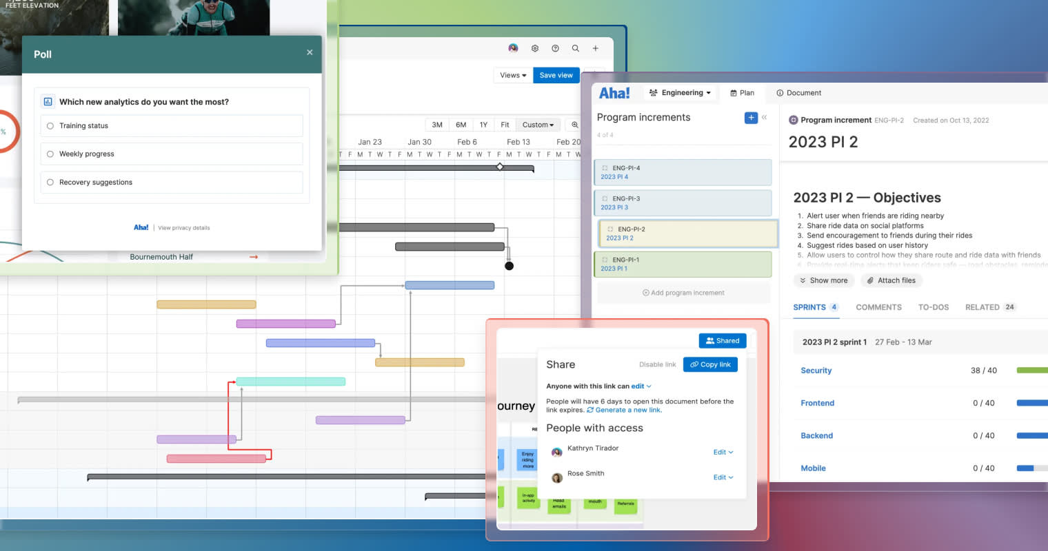 Top 9 New Aha! Software Features Launched in Q4 2022