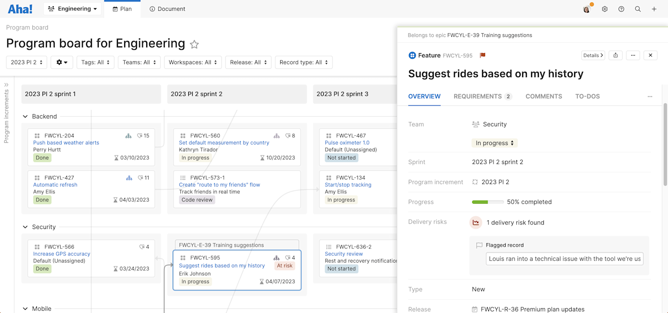 Introducing the SAFe® Program Board for Program Increment Planning