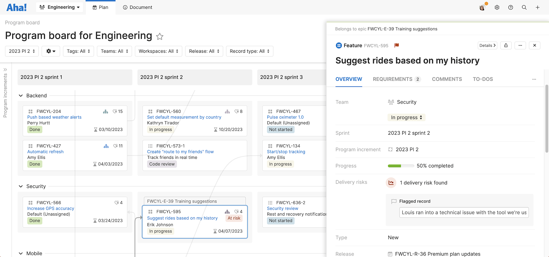 Introducing the SAFe® Program Board for Program Increment Planning