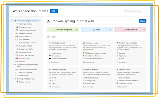 Internal Wiki Examples Aha! Roadmaps Documents — Create an Internal Product Wiki