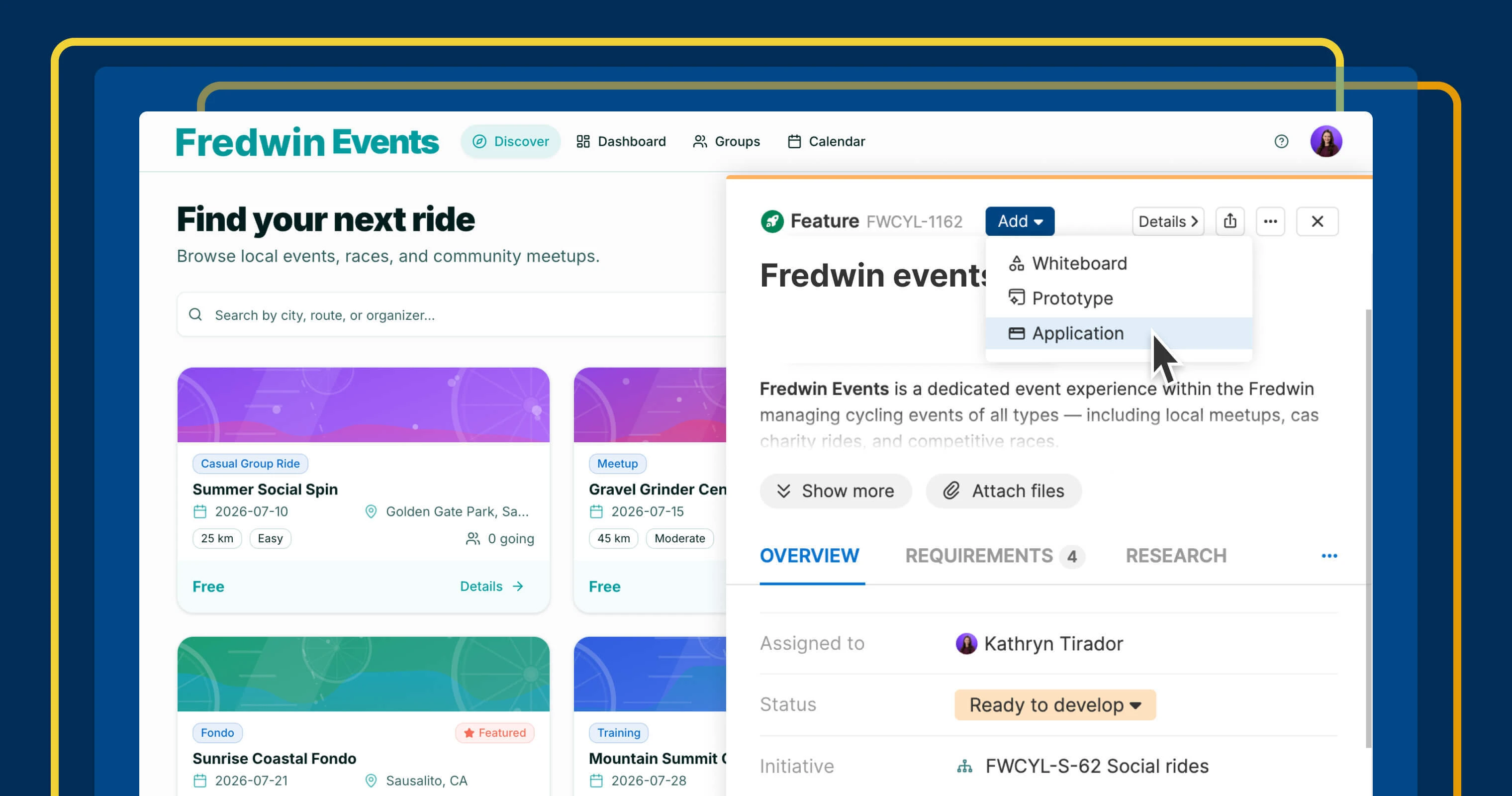 Turn roadmap plans into AI-coded applications in Aha! Builder