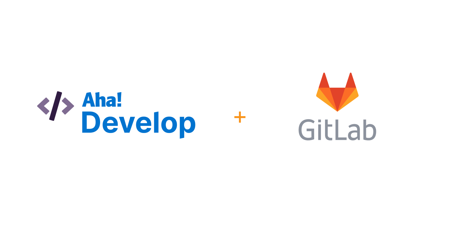 Hero image for the Aha! Develop Gitlab go-to-market