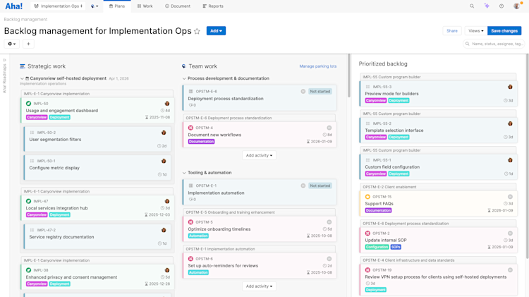 Teamwork - Task prioritization - Focus on key deliverables