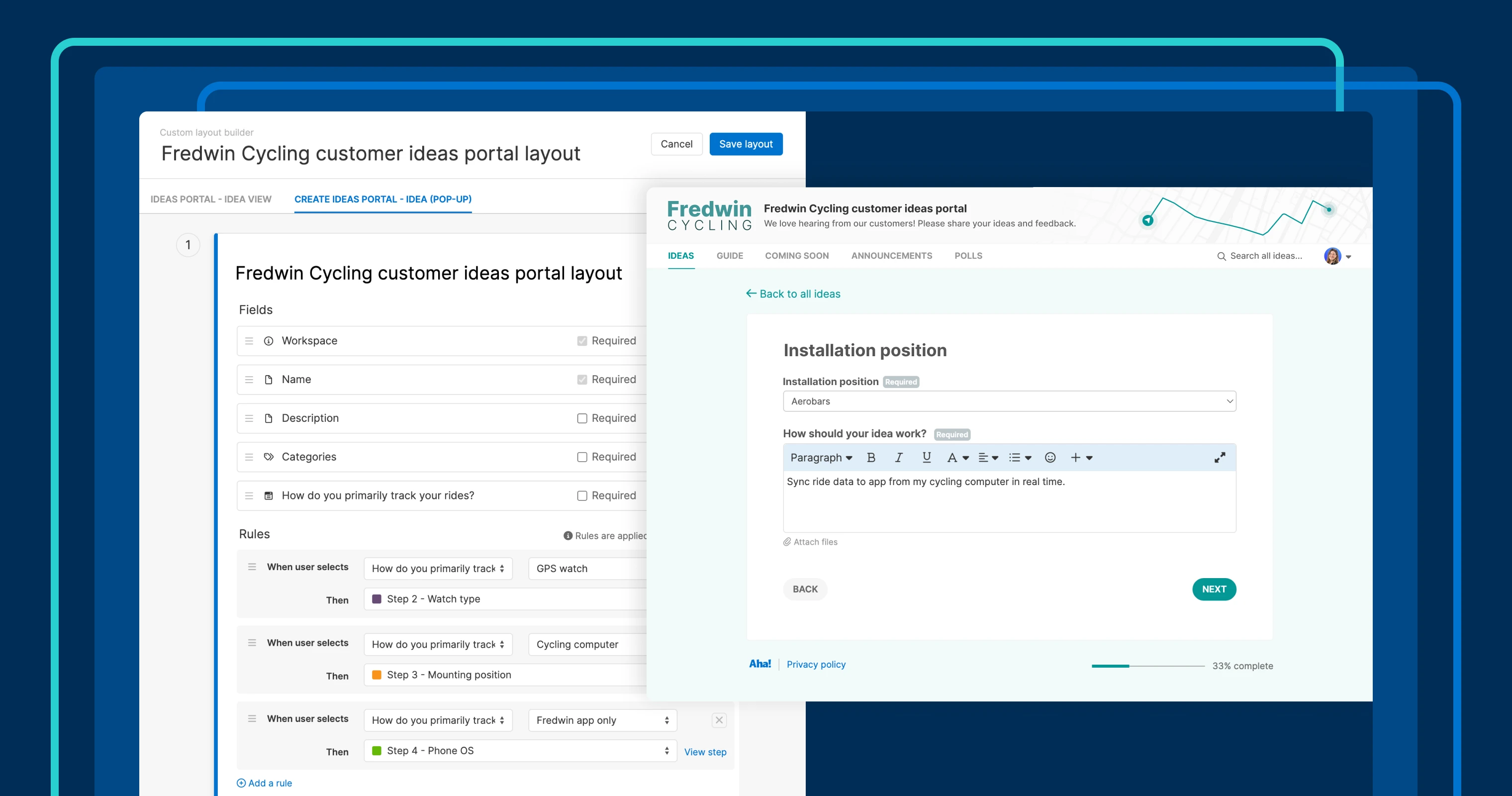 Streamline how you capture customer ideas with improved dynamic forms