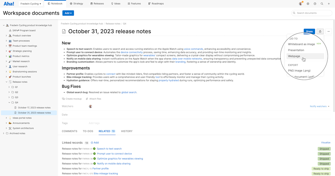 Introducing AI-Powered Release Notes