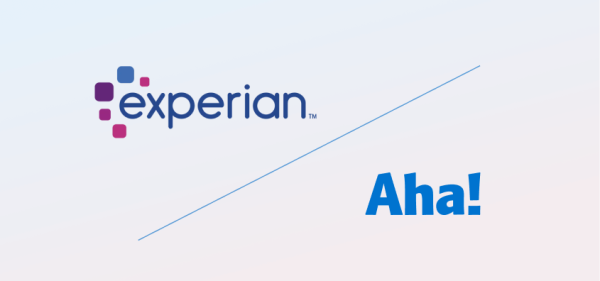 Experian and Aha! logos