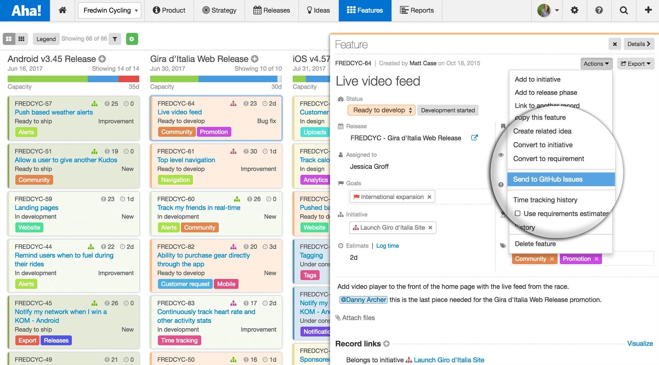 Blog - Just Launched! — Enhanced Aha! + GitHub Integration - inline image