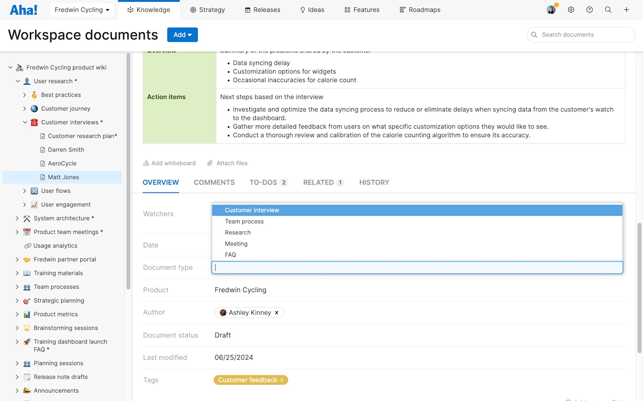 Add custom fields to product documents