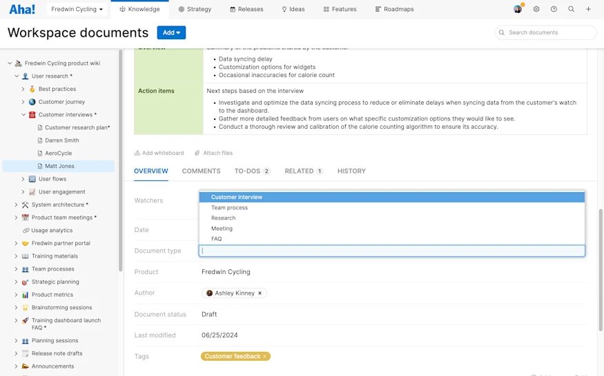 Add custom fields to product documents