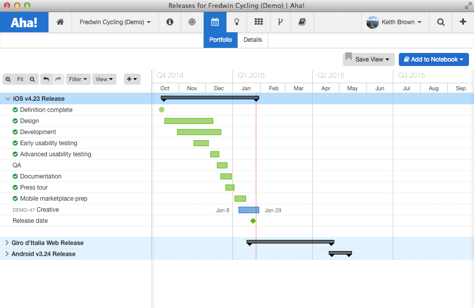 Blog - New in Aha! — Visualize Your Release and Feature Schedules - inline image