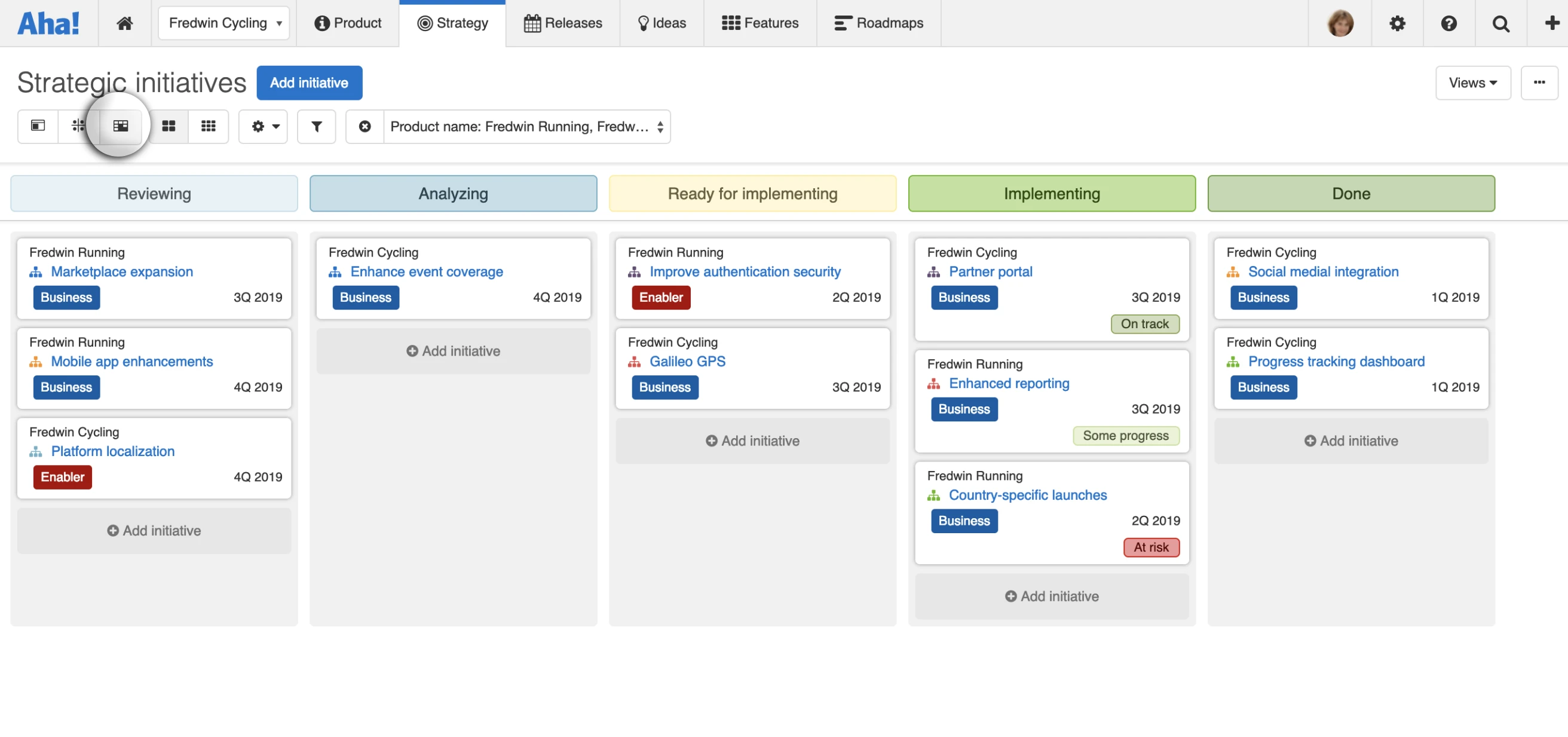 Just Launched!  — Enhanced Kanban Board to Manage Your Initiatives, Features, and Requirements