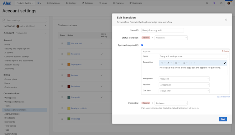 Customize your workflow from our two pre-built examples to save time.