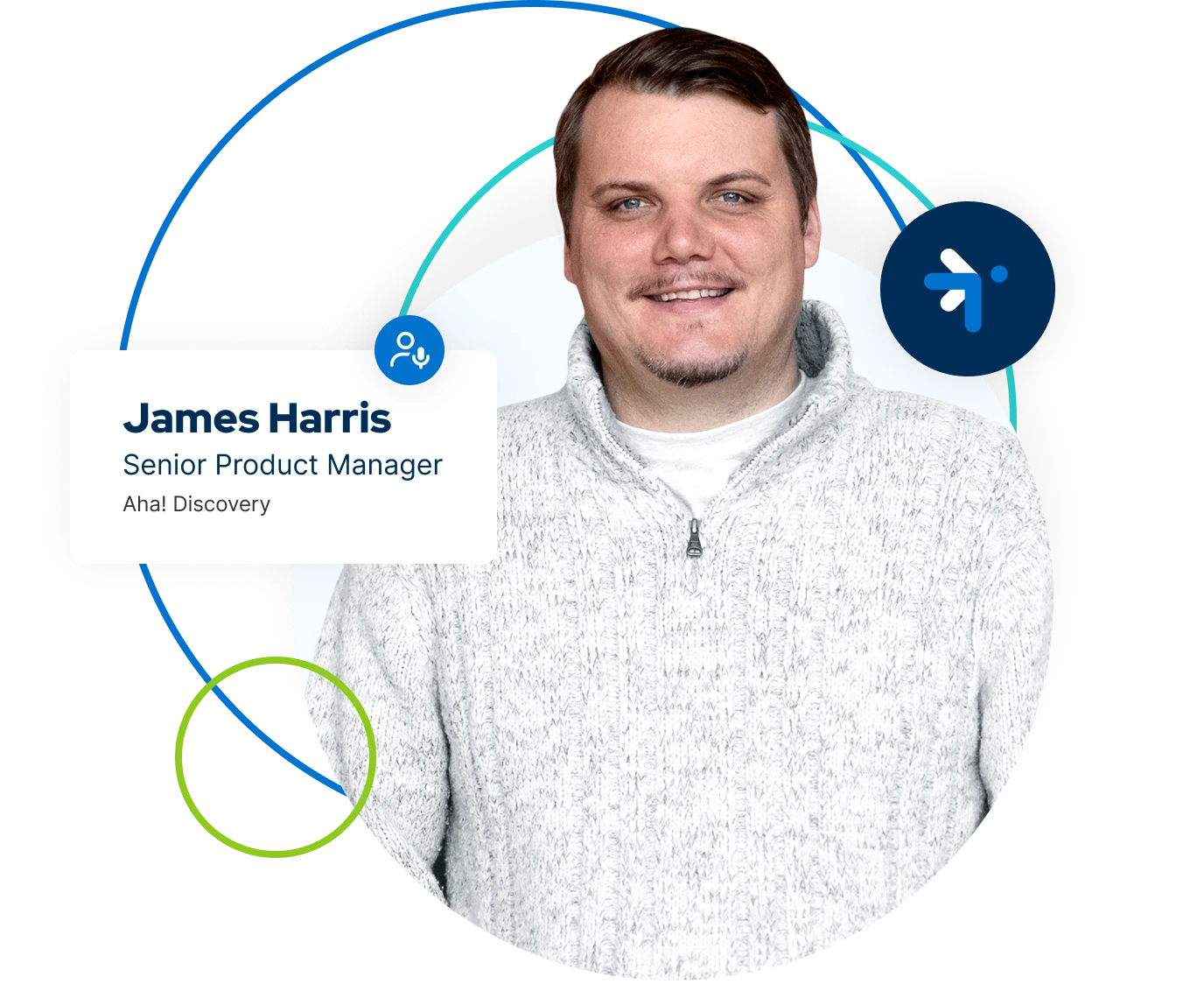 James Harris presenting how to start a product discovery program that works in Aha! Discovery