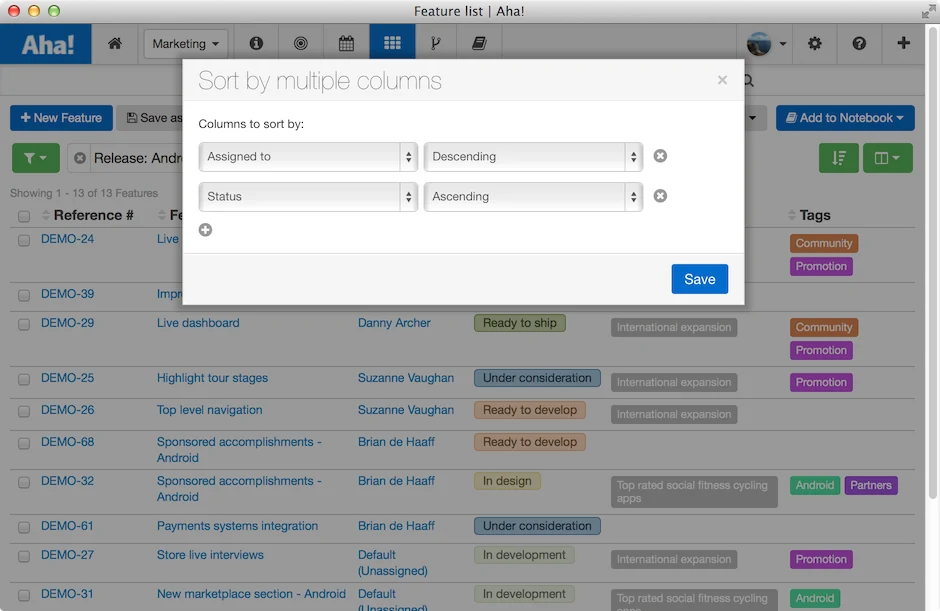 Blog - Save Any Aha! Chart, Diagram, or Table as an Image - inline image