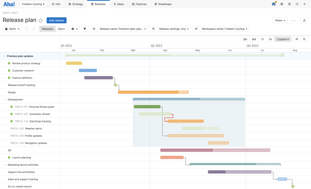 Gantt Charts and Kanban Boards — What Are They Good For? | Aha! software