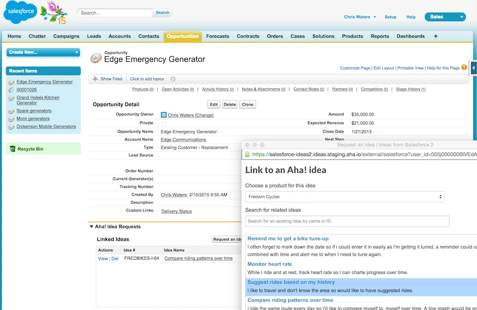 Blog - Salesforce + Aha! = Build What Customers Really Want and Sell More of It - inline image