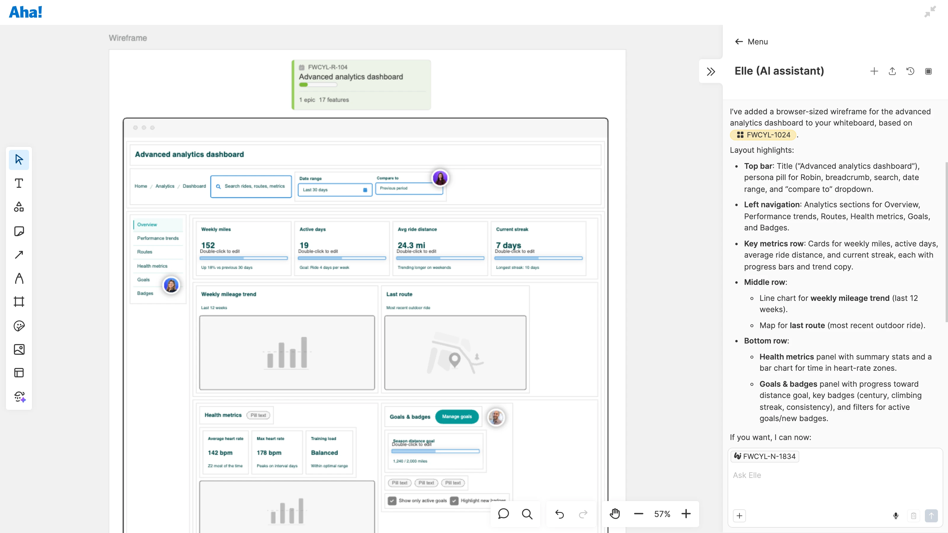 Integrate with Aha! Roadmaps 