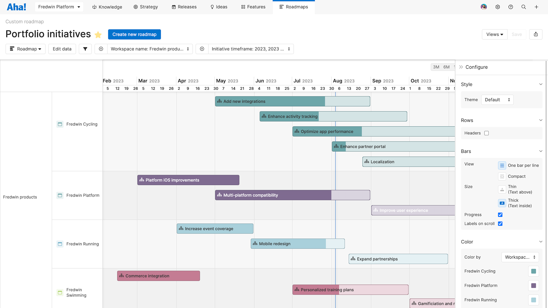 Aha! Roadmaps — Create Visual Roadmaps | Aha! software