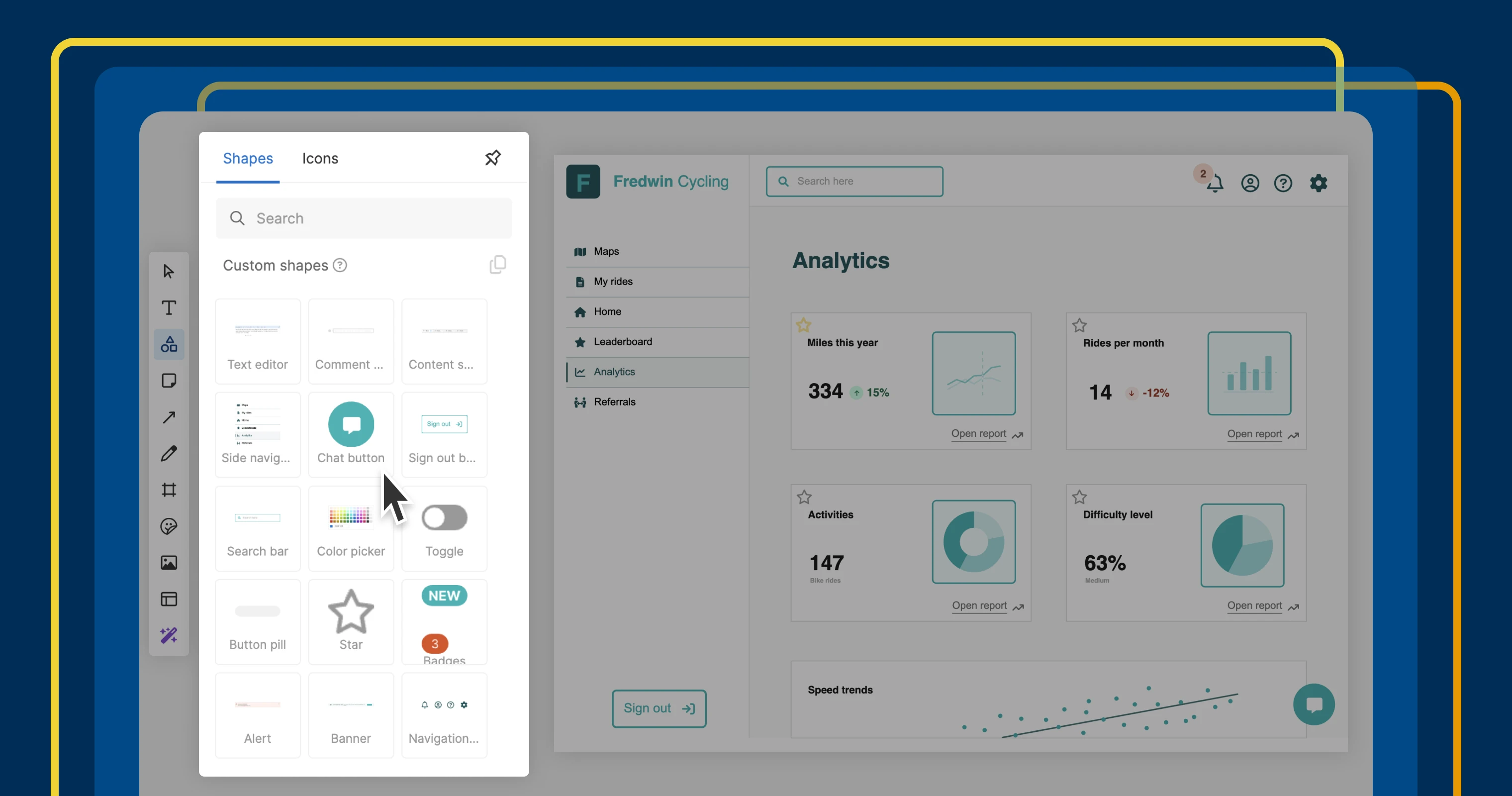 Add custom shapes to Aha! Whiteboards