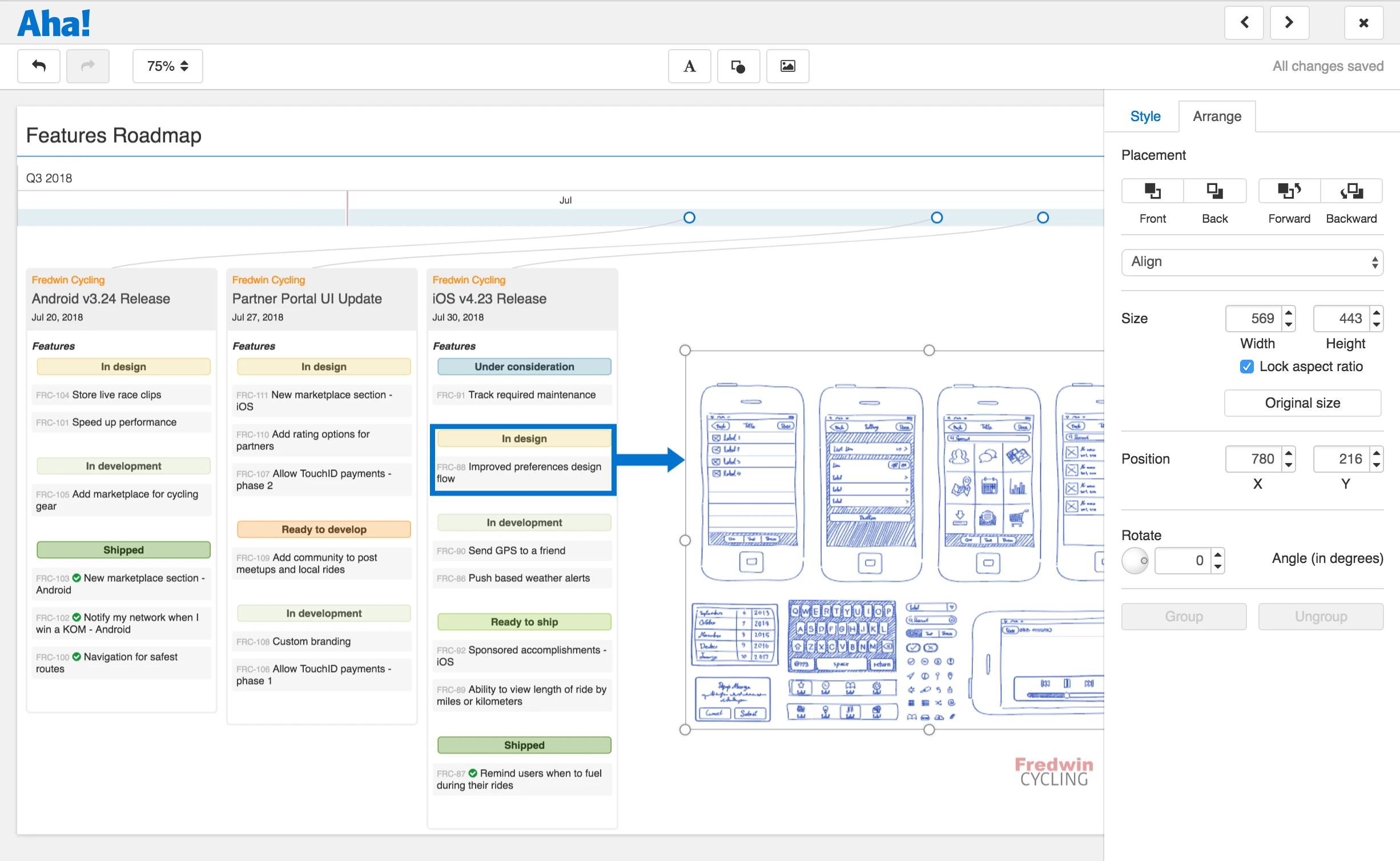 Blog - Just Launched! —  A New Presentation Editor to Showcase Beautiful Product Roadmaps - inline image