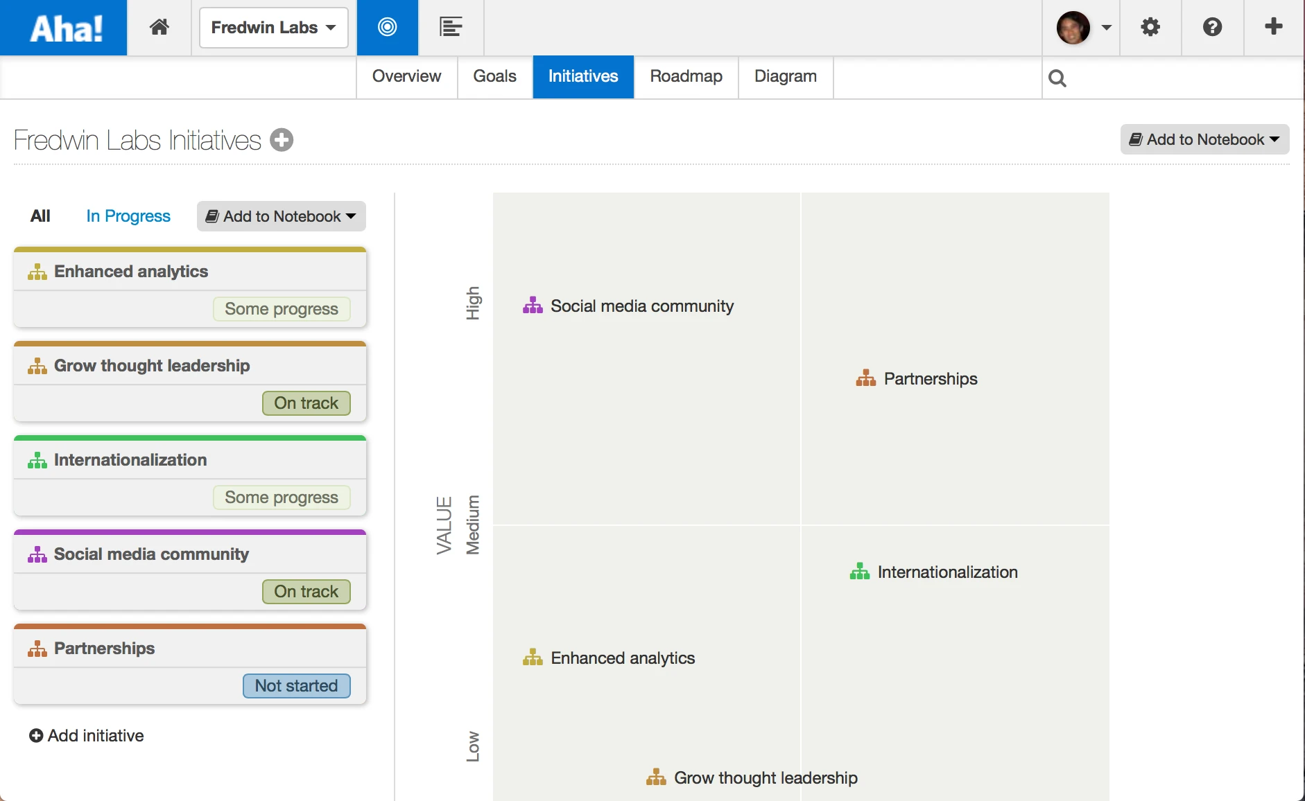 Blog - Just Launched! — Customize Your Aha! Navigation Menu - inline image