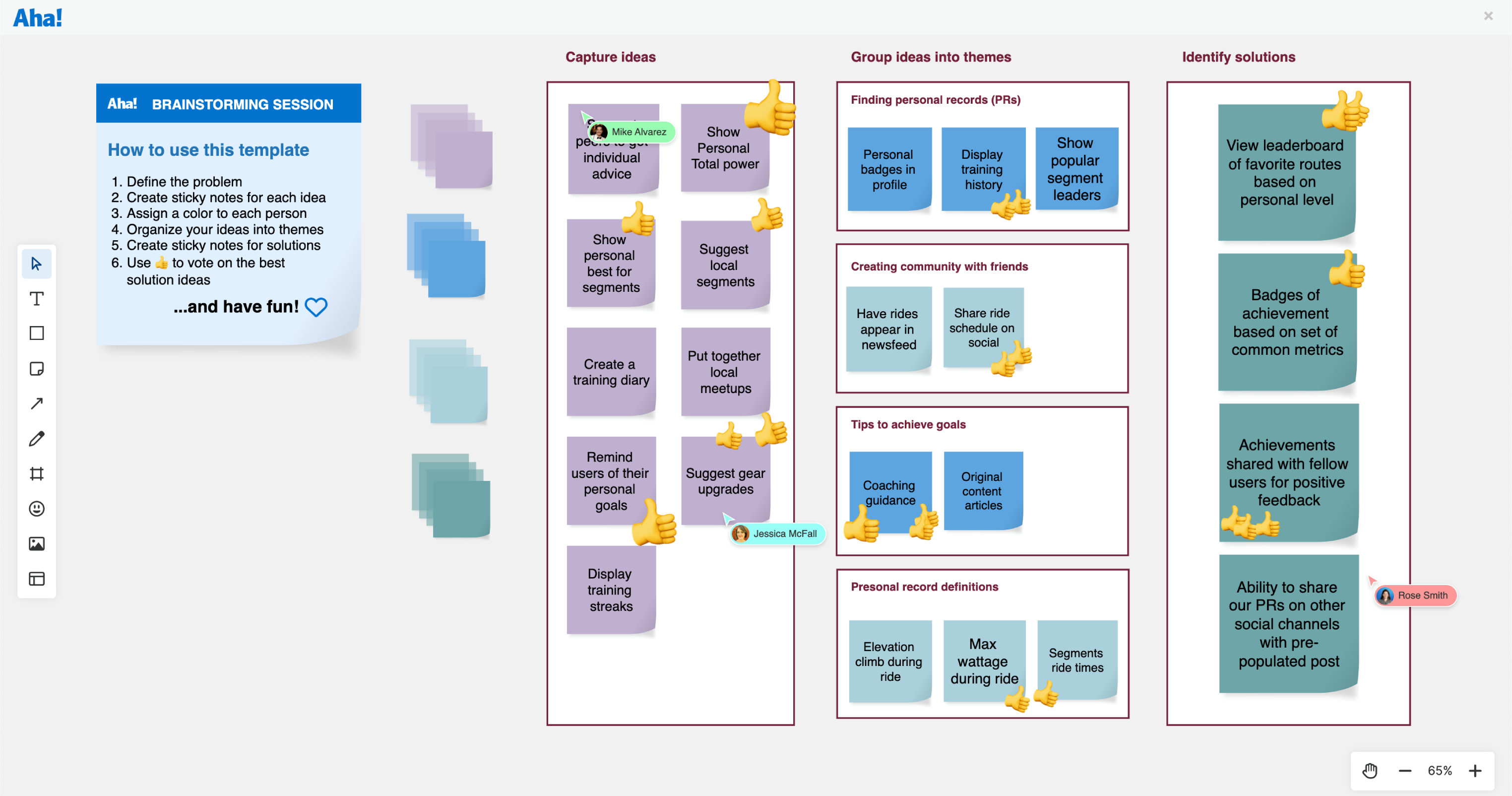 Templates For Better Whiteboarding Sessions | Discover How Product ...