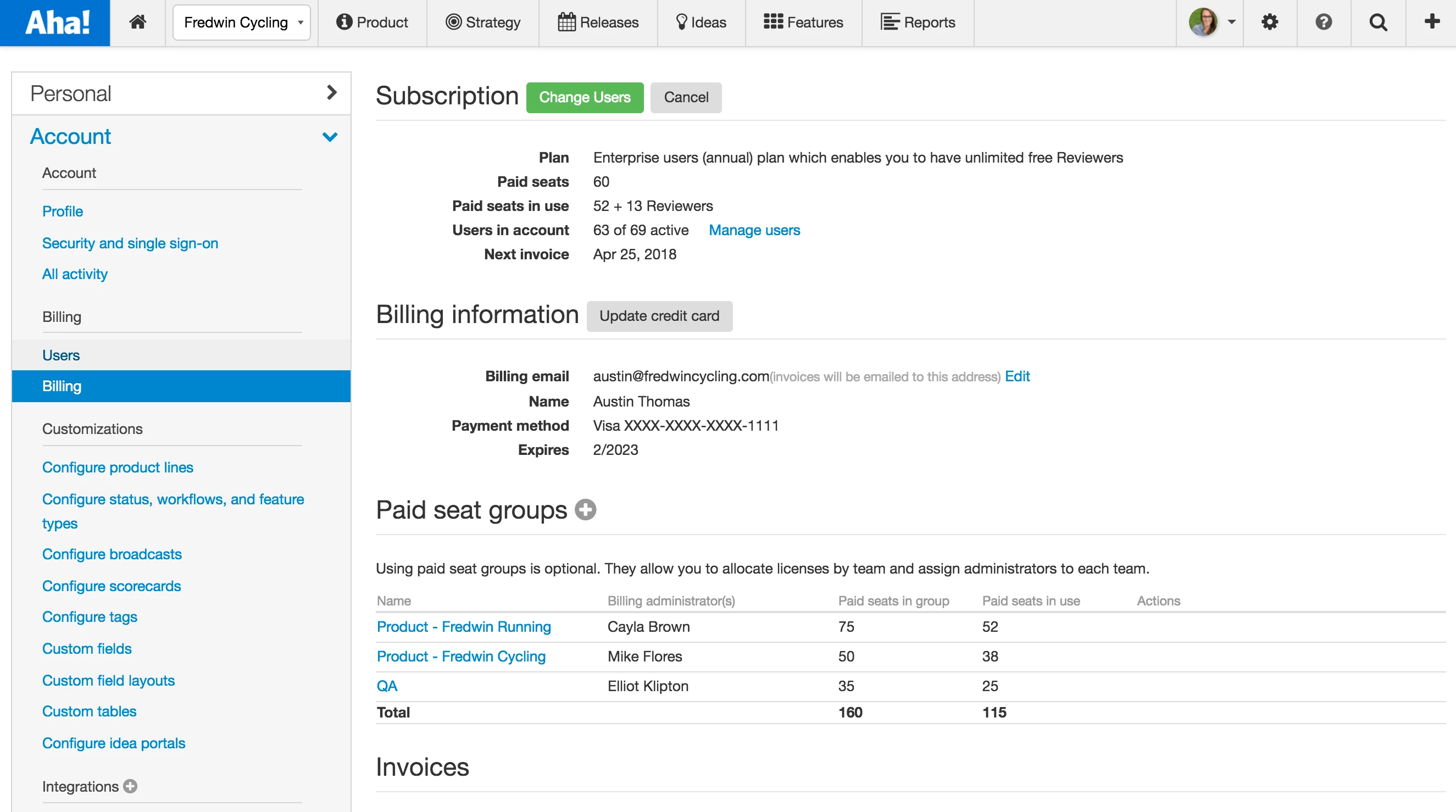Blog - Just Launched! — Manage Your Aha! Licenses Across Teams - inline image