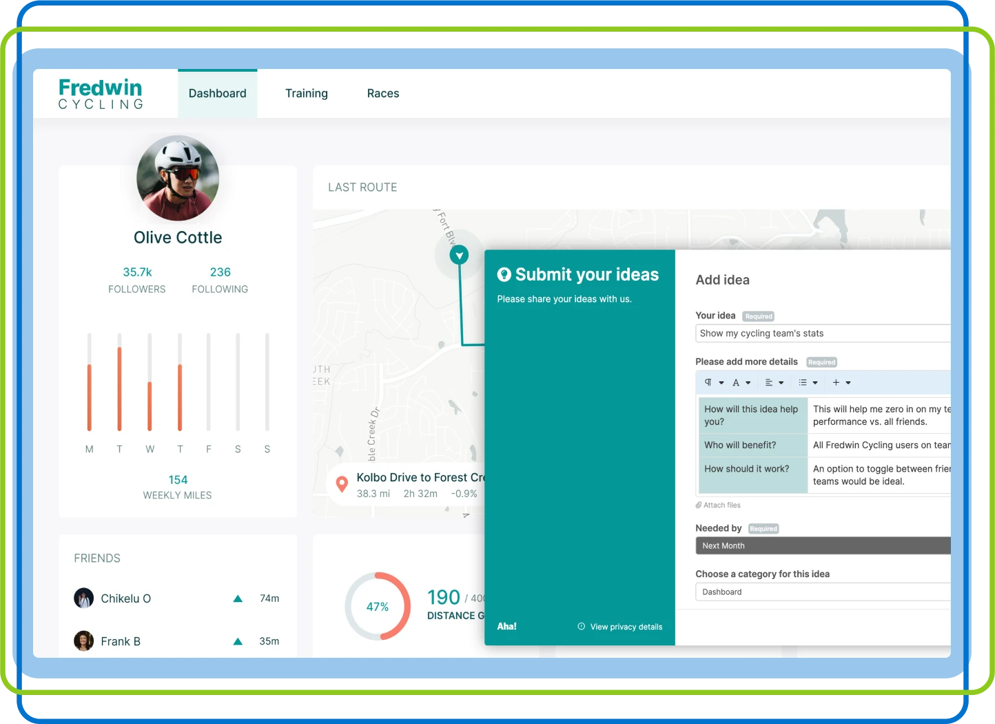 Gather ideas in-app
