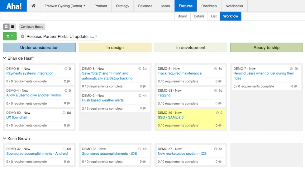 Blog - Aha! Launches New Kanban Board for Agile Product Teams - inline image