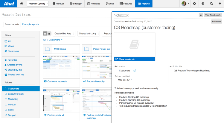 Blog - Just Launched! — The New Reports Dashboard for Product Management - inline image