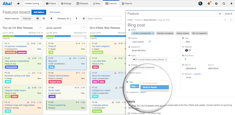 Blog - Just Launched! — New Aha! Integration With Asana - inline image