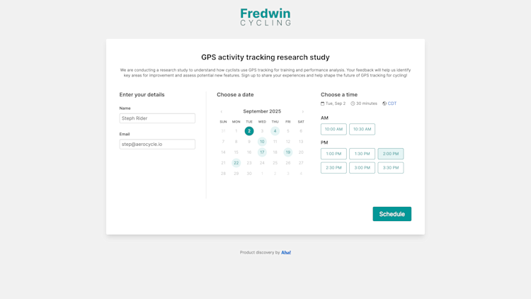 Customize your scheduling page with your company's branding so every customer interaction feels familiar.