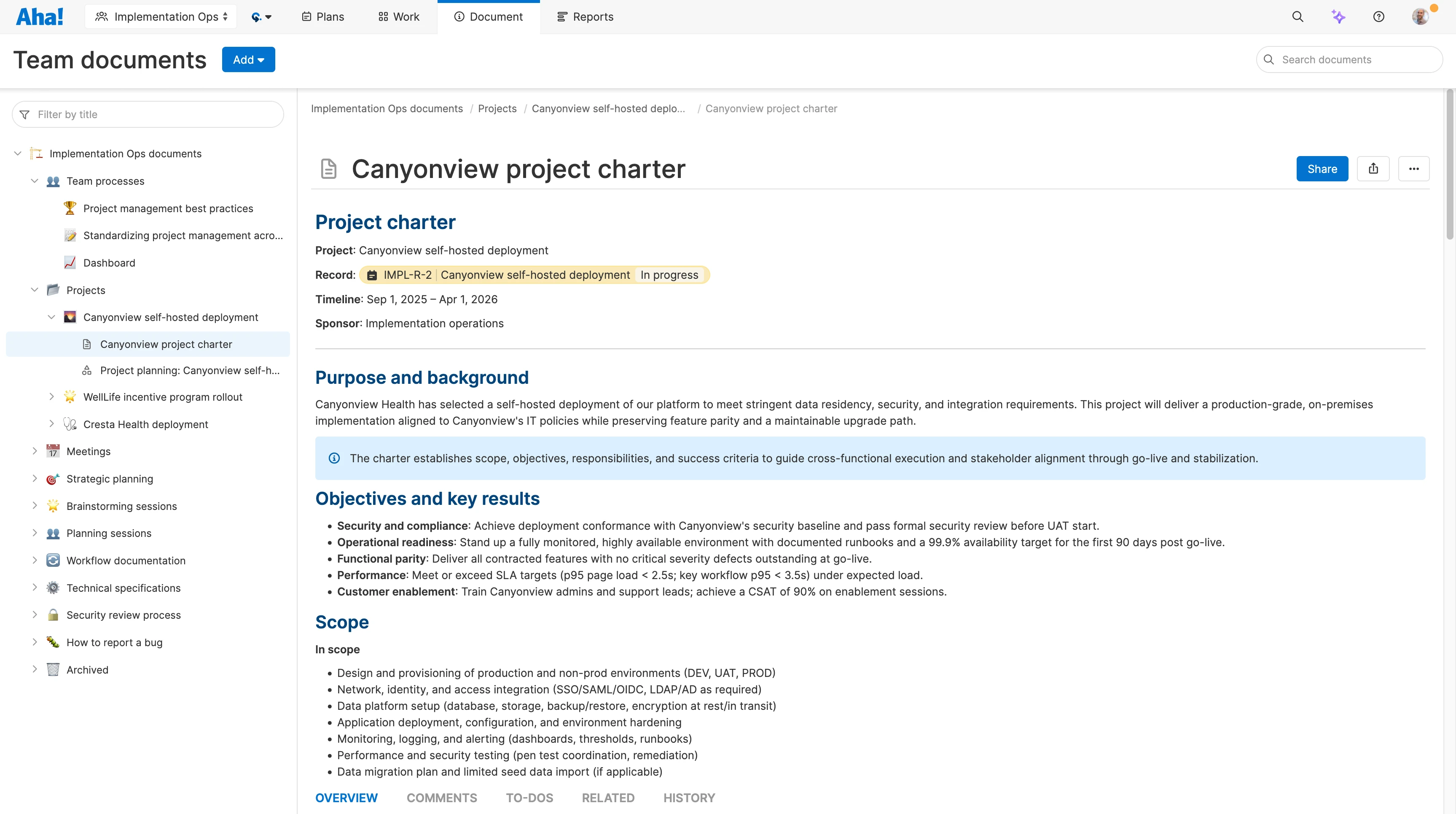 Teamwork - Documents - Organize your documentation