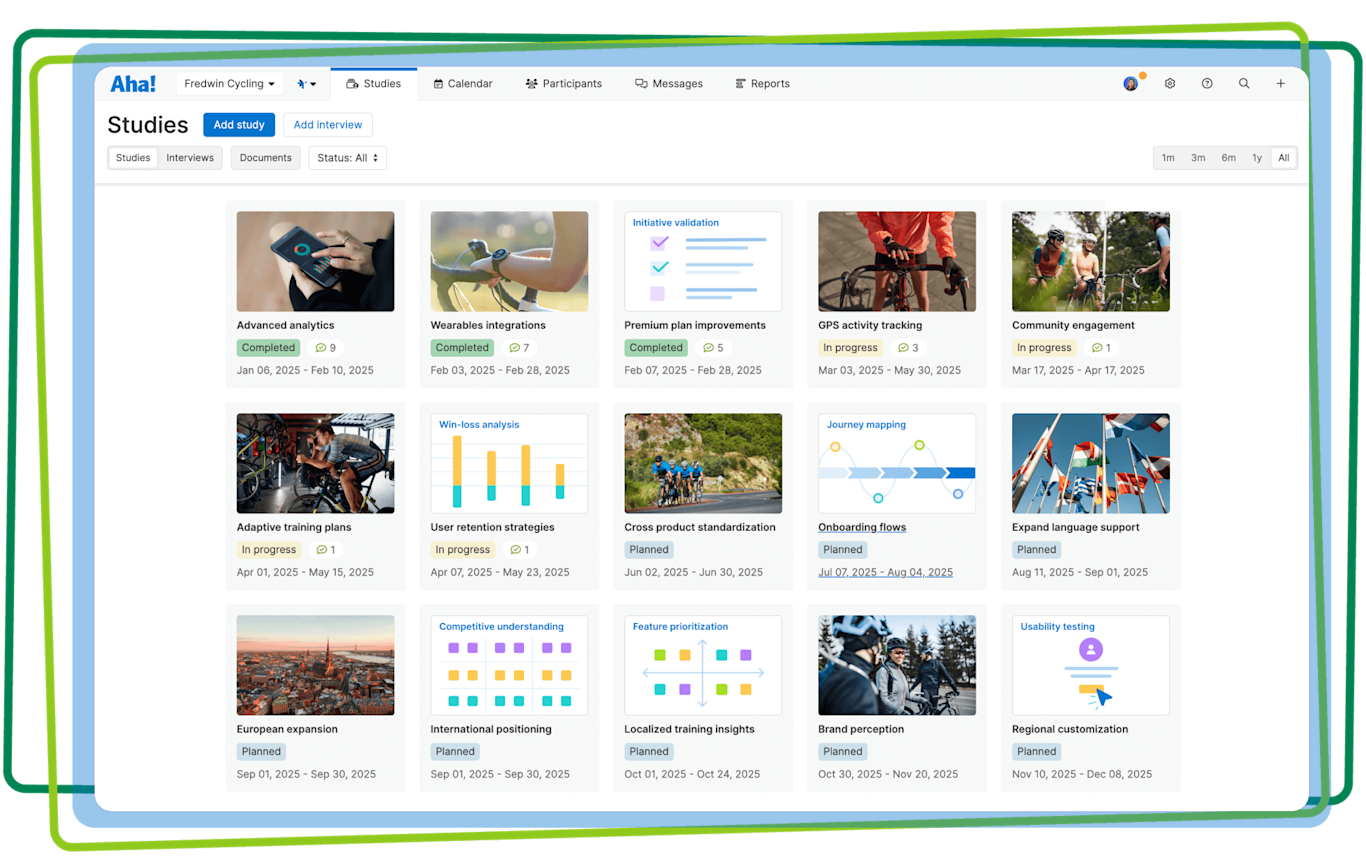 Aha Discovery Studies Centralize Customer Research Aha discovery studies centralize customer research